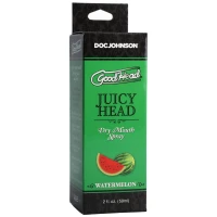 Зволожувальний спрей оральний Doc Johnson GoodHead – Juicy Head Dry Mouth Spray – Watermelon 59мл — Переглянути зображення 2