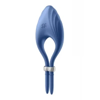 Ерекційне віброкільце-ласо Satisfyer Duelist Blue, 10 режимів, потужний мотор — Переглянути зображення 1