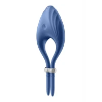 Ерекційне віброкільце-ласо Satisfyer Duelist Blue, 10 режимів, потужний мотор — Переглянути зображення 4