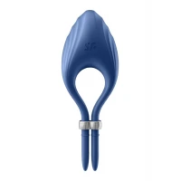 Ерекційне віброкільце-ласо Satisfyer Duelist Blue, 10 режимів, потужний мотор — Переглянути зображення 2