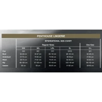 Бодістокінг Penthouse Fancy Me XL Black, відкритий доступ, фантазійний малюнок, імітація панчіх — Переглянути зображення 4
