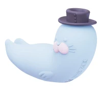 Вакуумний вібратор KISSTOY Franky Blue — Переглянути зображення 6