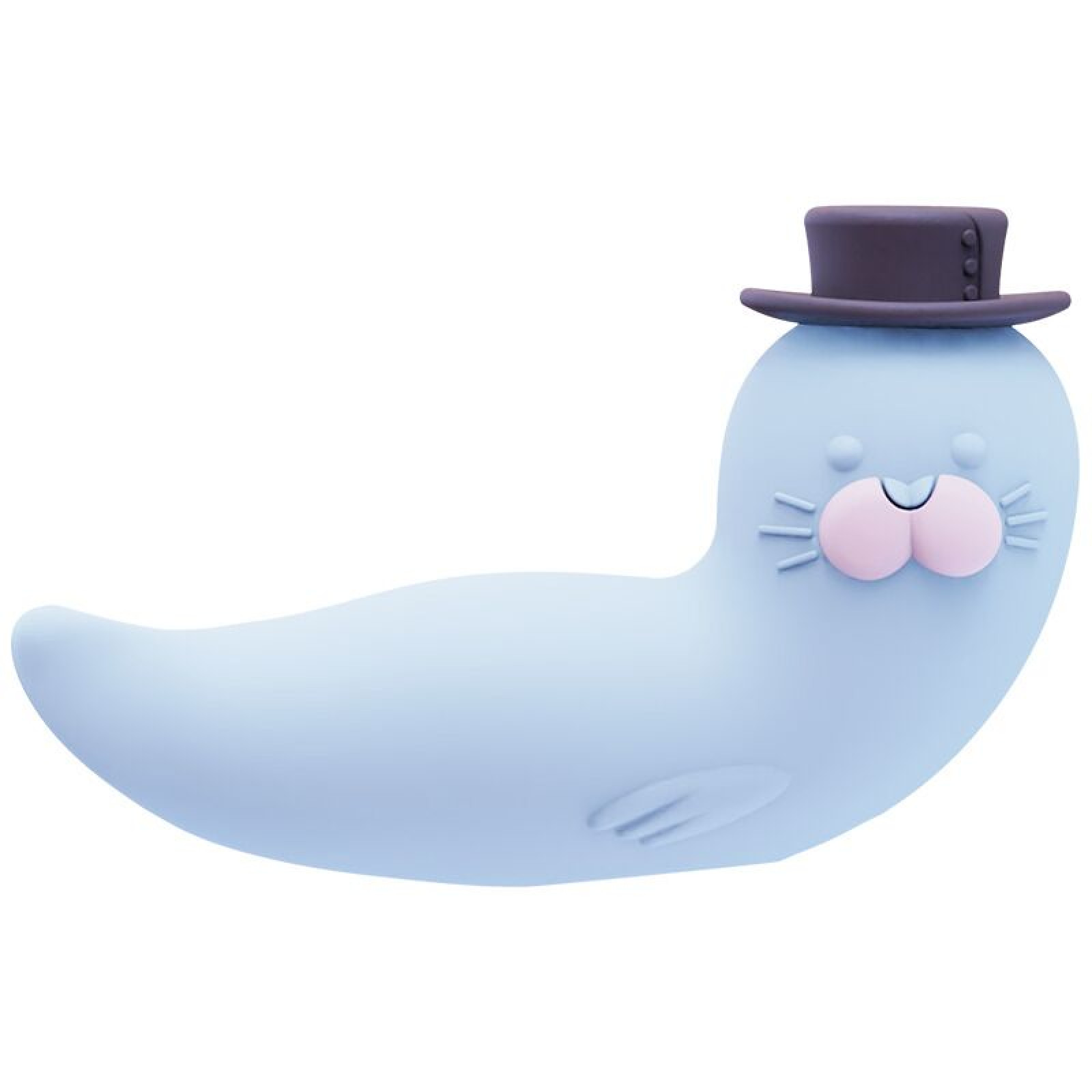 Вакуумный вибратор KISSTOY Franky Blue