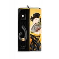 Вібратор-кролик Shunga Miyo Black — Переглянути зображення 7