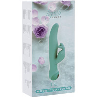 Вибратор-кролик Touch by SWAN - Trio Teal, сенсорное управление, ротация, диаметр 3,8 см — Просмотреть изображение 7