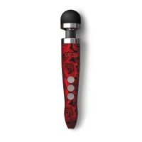 Вібромасажер DOXY Die Cast 3R - ROSE PATTERN, дуже потужний, перезаряджуваний, металевий корпус — Переглянути зображення 2