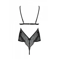 Боді Passion AMBERLY BODY black, S/M, відкрита спина, низ стрінги — Переглянути зображення 6