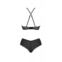 Комплект Passion KERRIA BIKINI black, L/XL, бралет і трусики-бікіні — Просмотреть изображение 4