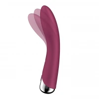 Вібратор точки G з обертанням Satisfyer Spinning Vibe 1 Red, 2 мотори — Переглянути зображення 2