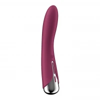 Вібратор точки G з обертанням Satisfyer Spinning Vibe 1 Red, 2 мотори — Переглянути зображення 8