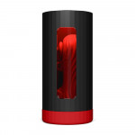 Смарт-мастурбатор LELO F1S V3 XL Red, збільшений, 2 мотори, 8 режимів, стимуляція звуковими хвилями