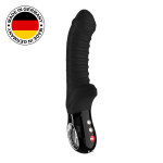 Вібратор для точки G Fun Factory TIGER black, ребристий, підходить для анальної стимуляції
