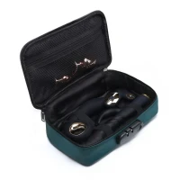 Кейс для іграшок Dorcel DISCREET BOX LUXURY GREEN, кодовий замок, 27×16×7,62 см — Переглянути зображення 3