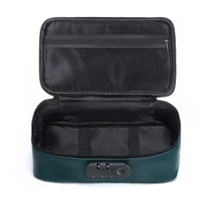 Кейс для іграшок Dorcel DISCREET BOX LUXURY GREEN, кодовий замок, 27×16×7,62 см