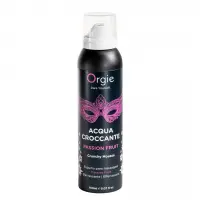 Масажна пінка Orgie – Acqua Croccante Passion Fruit (150 мл), ефект бульбашок, що лопаються — Переглянути зображення 1
