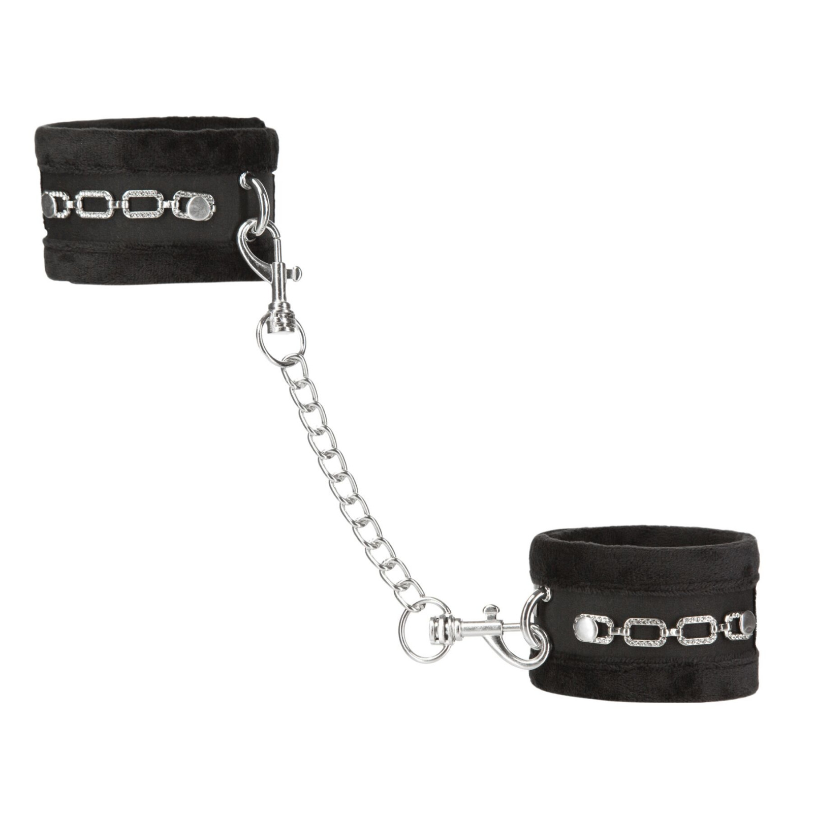 Наручники Punishment - Crystal Detail Handcuffs - Black