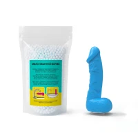 Мыло в форме пениса Чистий Кайф MEDIUM Blue, крафтовое мыло-член, натуральное — Просмотреть изображение 4