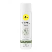 Органічний лубрикант pjur ORGANIC Touch 100 мл, водна основа, без ароматизаторів і парабенів — Переглянути зображення 1