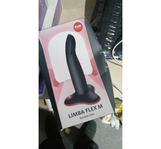 Фалоімітатор Fun Factory LIMBA FLEX M Black (м'ята упаковка!!!)