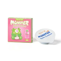 Насадка на член Recare Green Monster Spike Condom (презерватив з рядом кульок і вусиками на кінчику) — Переглянути зображення 3