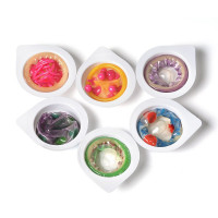 Насадка на член Recare Green Monster Spike Condom (презерватив с рядом шариков и усиками на кончике) — Просмотреть изображение 7