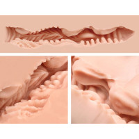 Мастурбатор-вагина Naked Factory Cup Sleeve V–3, сквозной — Просмотреть изображение 10