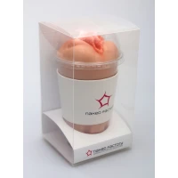 Мастурбатор-вагіна Naked Factory Cup Sleeve V–3, наскрізний — Переглянути зображення 2