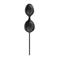 Вагінальні кульки Fun Factory SMARTBALLS DUO Black, 2 шт, діаметр 3,2 та 3,6 см — Переглянути зображення 6