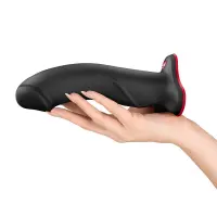 Фалоімітатор Fun Factory THE BOSS STUB Black, реалістична текстура, довжина 17,9 см, діаметр 4,1см — Просмотреть изображение 3