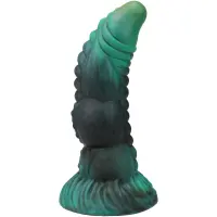Фентезійний фалоімітатор Doc Johnson Vac-U-Lock x Fantasy Fuckers Green Serpent — Переглянути зображення 2