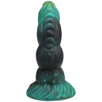 Фэнтезийный фаллоимитатор Doc Johnson Vac-U-Lock x Fantasy Fuckers Green Serpent — Просмотреть изображение 3