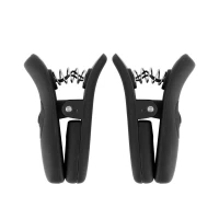 Затискачі для сосків з вібрацією Bedroom Fantasies Vibrating Nipple Clamps - Black — Просмотреть изображение 2
