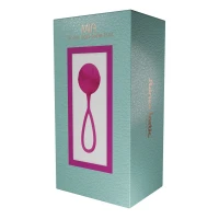 Вагінальні кульки Adrien Lastic Geisha Lastic Balls Mía Magenta (L), діаметр 4 см, маса 42 г — Переглянути зображення 5