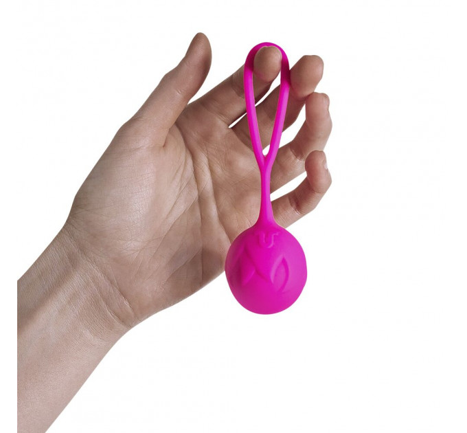 Вагинальный шарик Adrien Lastic Mia Geisha Ball S Magenta с двойной плотностью, розовый