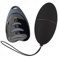 Віброяйце Alive Magic Egg 3.0 Black із пультом ДУ — Переглянути зображення 1