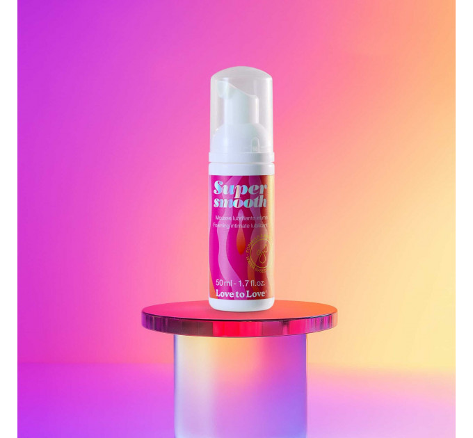 Піноподібна змазка на водній основі Love To Love SUPER SMOOTH (50 мл)