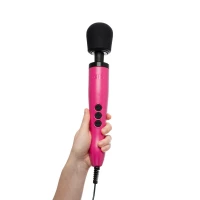 Вібромасажер DOXY Original Pink, дуже потужний, живлення 220В, пульсівні вібрації — Переглянути зображення 4