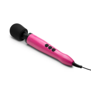 Вібромасажер DOXY Original Pink, дуже потужний, живлення 220В, пульсівні вібрації