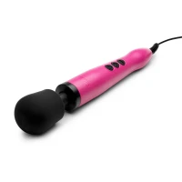 Вібромасажер DOXY Original Pink, дуже потужний, живлення 220В, пульсівні вібрації — Переглянути зображення 3