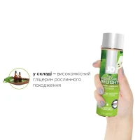 Змазка на водній основі JO H2O — Green Apple (120 мл) без цукру, рослинний гліцерин — Переглянути зображення 4