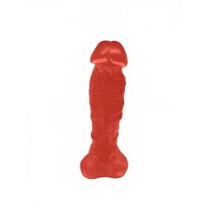 Мило у формі пеніса Чистий Кайф Red size XL, крафтове мило-член, натуральне