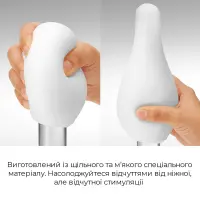 Мастурбатор Tenga Geo Aqua, новий матеріал, ніжні хвилі, новий ступінь розвитку Tenga Egg — Переглянути зображення 5
