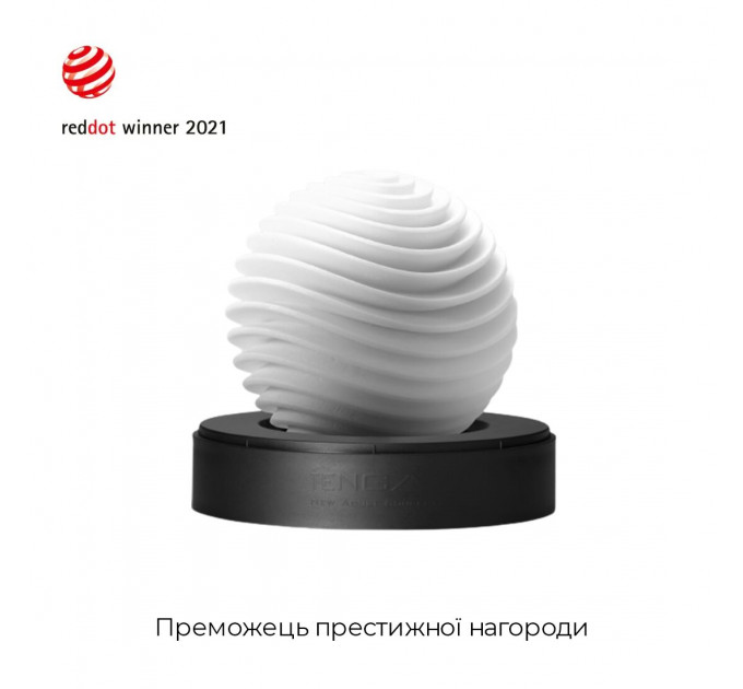 Мастурбатор Tenga Geo Aqua, новый материал, нежные волны, новая ступень развития Tenga Egg