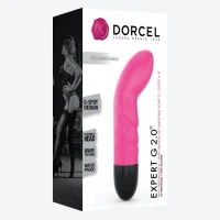 Вібратор Dorcel Expert G 2.0 Magenta для точки G, що перезаряджається — Переглянути зображення 4