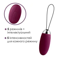 Віброяйце з пультом керування Svakom Elva Violet — Переглянути зображення 3