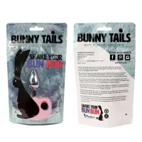 Анальна пробка FeelzToys - Bunny Tails Butt Plug Pink — Переглянути зображення 3
