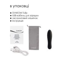 Потужний мінівібратор Svakom Tulip Black — Переглянути зображення 6