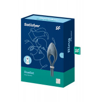 Эрекционное вибокольцо лассо Satisfyer Duelist Dark Blue, 10 режимов, мощный мотор Эрекционное вибокольцо лассо Satisfyer Duelist Dark Blue, 10 режимов, мощный мотор