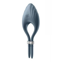Ерекційне віброкільце-ласо Satisfyer Duelist Dark Blue, 10 режимів, потужний мотор — Переглянути зображення 1