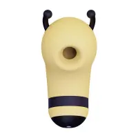 Вакуумний стимулятор із мікрострумами KISSTOY Beebe Yellow, на палець — Переглянути зображення 2